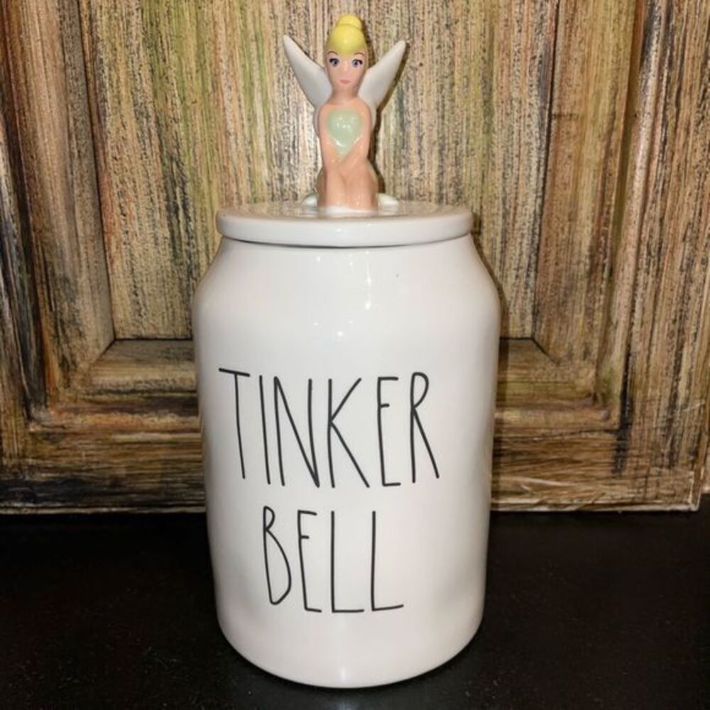 Rae Dunn Disney Princess ‘Tinker Bell’ Canister